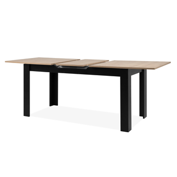 Jídelní stůl BAUCIS 90A dub artisan/černá, šířka 160 cm 5