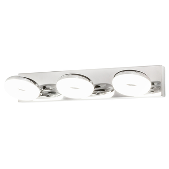 Koupelnové nástěnné LED svítidlo BEATA 3 chrom/bílá 2