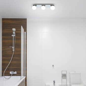 Koupelnové svítidlo BECCA 3 chrom/bílá 1