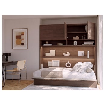 Policový nástavec k posteli BED CONCEPT 120H dub dunin 1
