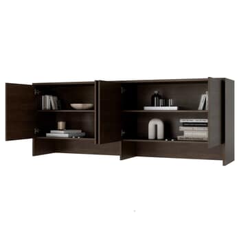 Policový nástavec k posteli BED CONCEPT 120H dub dunin 2