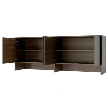 Policový nástavec k posteli BED CONCEPT 120H dub dunin 3