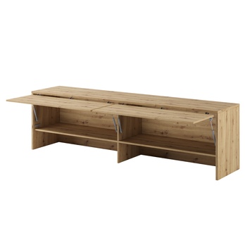 Policový nástavec k posteli BED CONCEPT 140H dub artisan, 140x200 cm 1