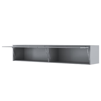 Policový nástavec k posteli BED CONCEPT 160H šedá, 160x200 cm 1