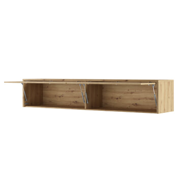Policový nástavec k posteli BED CONCEPT 160H dub artisan, 160x200 cm 1