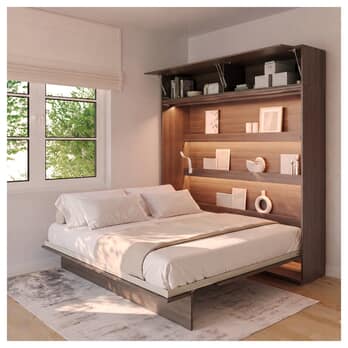 Policový nástavec k posteli BED CONCEPT 160H dub dunin 4