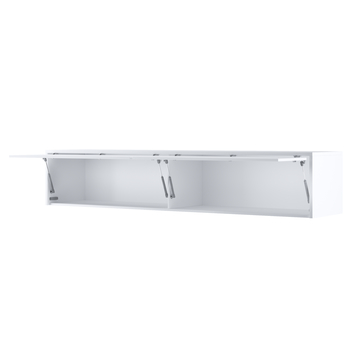 Policový nástavec k posteli BED CONCEPT 160H bílá, 160x200 cm 1