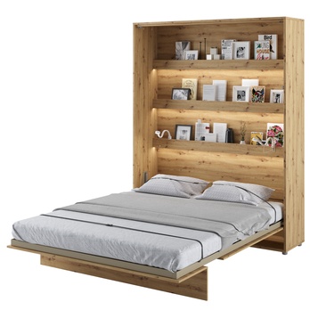 Sklápěcí postel BED CONCEPT 1 dub artisan, 160x200 cm 1