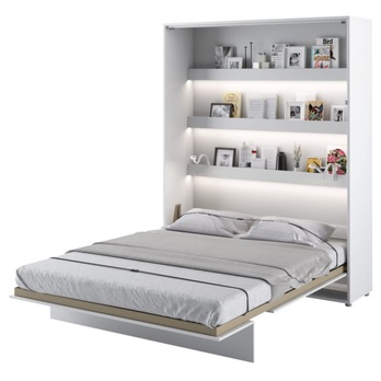 Sklápěcí postel BED CONCEPT 1 bílá/vysoký lesk, 160x200 cm 2