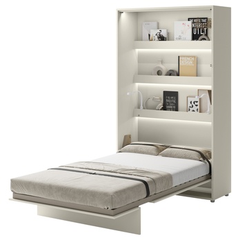 Jednolůžková sklápěcí postel BED CONCEPT 1 kašmírová, 120x200 cm 1