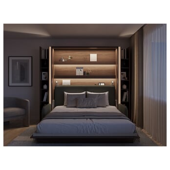 Sklápěcí postel BED CONCEPT 1 dub dunin, 180x200 cm 3