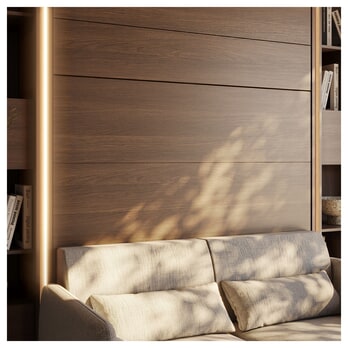 Jednolůžková sklápěcí postel BED CONCEPT 1 dub dunin, 120x200 cm 10