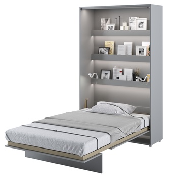 Jednolůžková sklápěcí postel BED CONCEPT 1 šedá, 120x200 cm 1