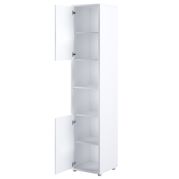 Šatní skříň BED CONCEPT 2 bílá/vysoký lesk 1