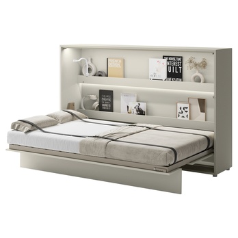 Jednolůžková sklápěcí postel BED CONCEPT 2 kašmírová, 120x200 cm 1