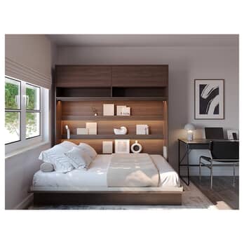 Sklápěcí postel BED CONCEPT 2 dub dunin, 140x200 cm 3