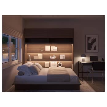 Sklápěcí postel BED CONCEPT 2 dub dunin, 140x200 cm 5