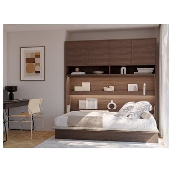 Jednolůžková sklápěcí postel BED CONCEPT 2 dub dunin, 120x200 cm 1
