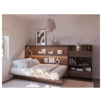 Jednolůžková sklápěcí postel BED CONCEPT 2 dub dunin, 120x200 cm 3