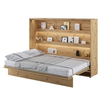 Sklápěcí postel BED CONCEPT 2 dub artisan, 140x200 cm 1