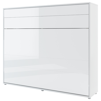 Sklápěcí postel BED CONCEPT 2 bílá/vysoký lesk, 160x200 cm 2