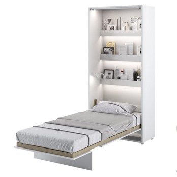 Sklápěcí postel BED CONCEPT 3 bílá/vysoký lesk, 90x200 cm 1