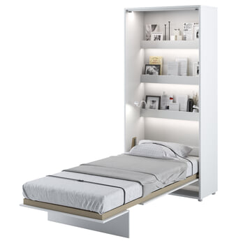Sklápěcí postel BED CONCEPT 3 bílá, 90x200 cm 1
