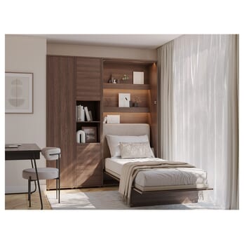 Sklápěcí postel BED CONCEPT 3 dub dunin, 90x200 cm 1