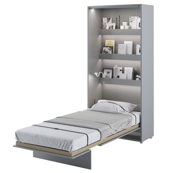 Sklápěcí postel BED CONCEPT 3 šedá, 90x200 cm 1