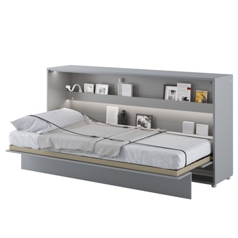 Sklápěcí postel BED CONCEPT 4 šedá, 90x200 cm 1
