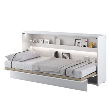 Sklápěcí postel BED CONCEPT 4 bílá/vysoký lesk, 90x200 cm 1