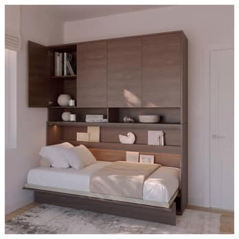 Policový nástavec k posteli BED CONCEPT 90H dub dunin 1