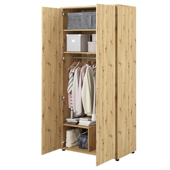 Šatní skříň  BED CONCEPT BC-20 dub artisan 1