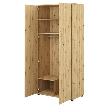 Šatní skříň  BED CONCEPT BC-20 dub artisan 2