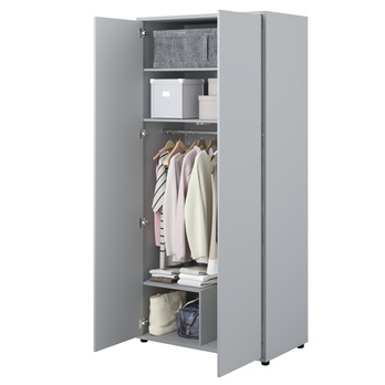 Šatní skříň  BED CONCEPT BC-20 šedá 1