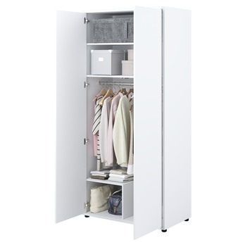 Šatní skříň  BED CONCEPT BC-20 bílá 1