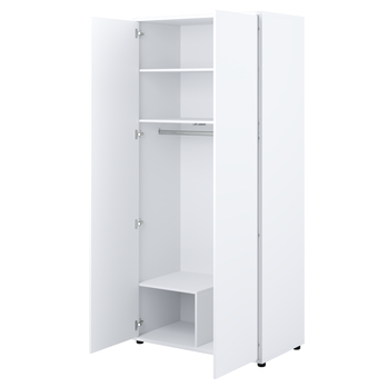 Šatní skříň  BED CONCEPT BC-20 bílá 2