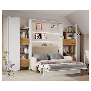 Regál BED CONCEPT BC-23 dub artisan/bílá 1