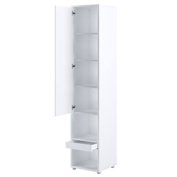 Šatní skříň BED CONCEPT bílá/vysoký lesk 2