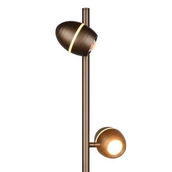 Stojací lampa BEDFORD hnědá 1