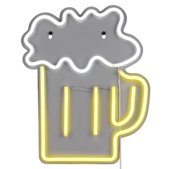 Nástěnné LED svítidlo BEER bílá/vícebarevná 3