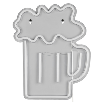 Nástěnné LED svítidlo BEER bílá/vícebarevná 4