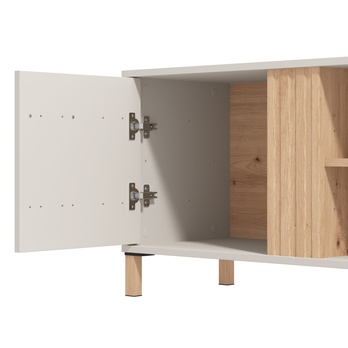 TV komoda BELFORT kašmírová/dub artisan 2