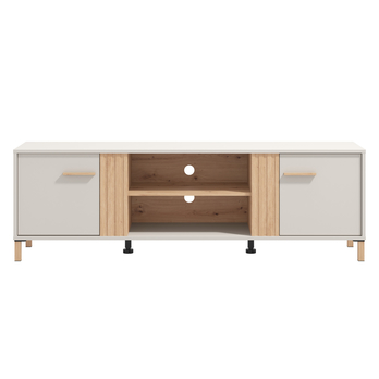 TV komoda BELFORT kašmírová/dub artisan 3