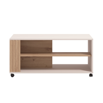 Konferenční stolek BELFORT kašmírová/dub artisan 2