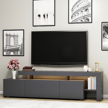 TV komoda BELIZ antracitová 1