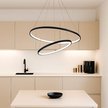 Závěsné svítidlo BELIZA 2 černá 1