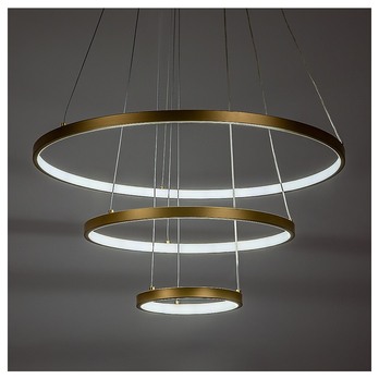 Závěsné svítidlo BELIZA 3 zlatá 2