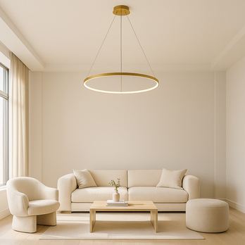 Závěsné svítidlo BELIZA zlatá 1