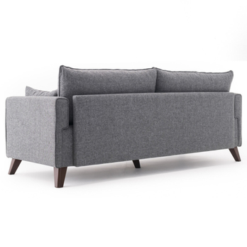 Pohovka BELLA SEAT III šedá, 3-sedák 6